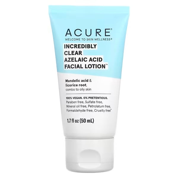 Acure Incredibly Clear Azelaic Acid Facial Lotion