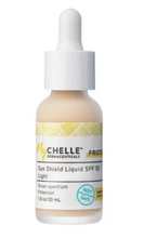 Load image into Gallery viewer, Mychelle Sun Shield Liquid Tinted SPF 50
