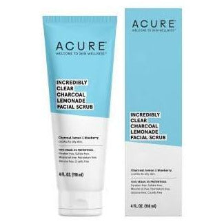 Acure Incredibly Clear Charcoal Lemonade Facial Scrub